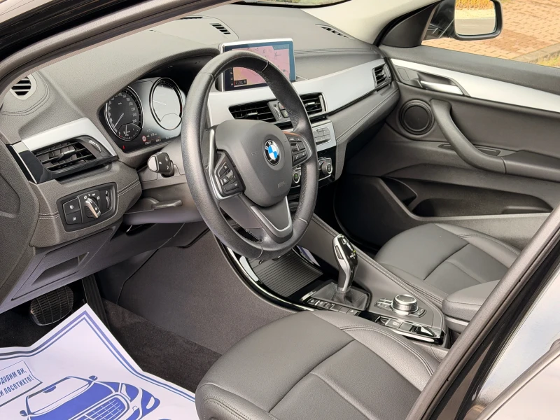 BMW X2 2.0Xdrive-КОЖА-НАВИ-LED-EЛ-БАГАЖНИК-КАТО НОВА!!!!!, снимка 10 - Автомобили и джипове - 53419971