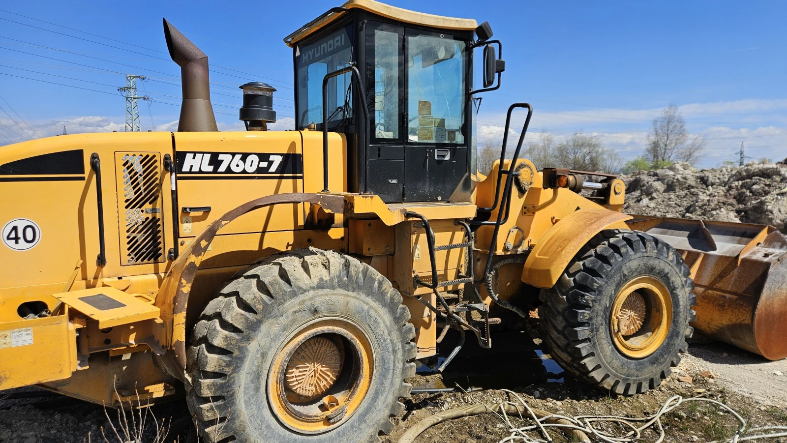 Челен товарач Hyundai HL 760-7, снимка 2 - Индустриална техника - 54267058