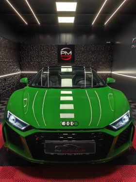 Audi R8  V10 SPYDER/CARBON/B&O/43300km, снимка 2