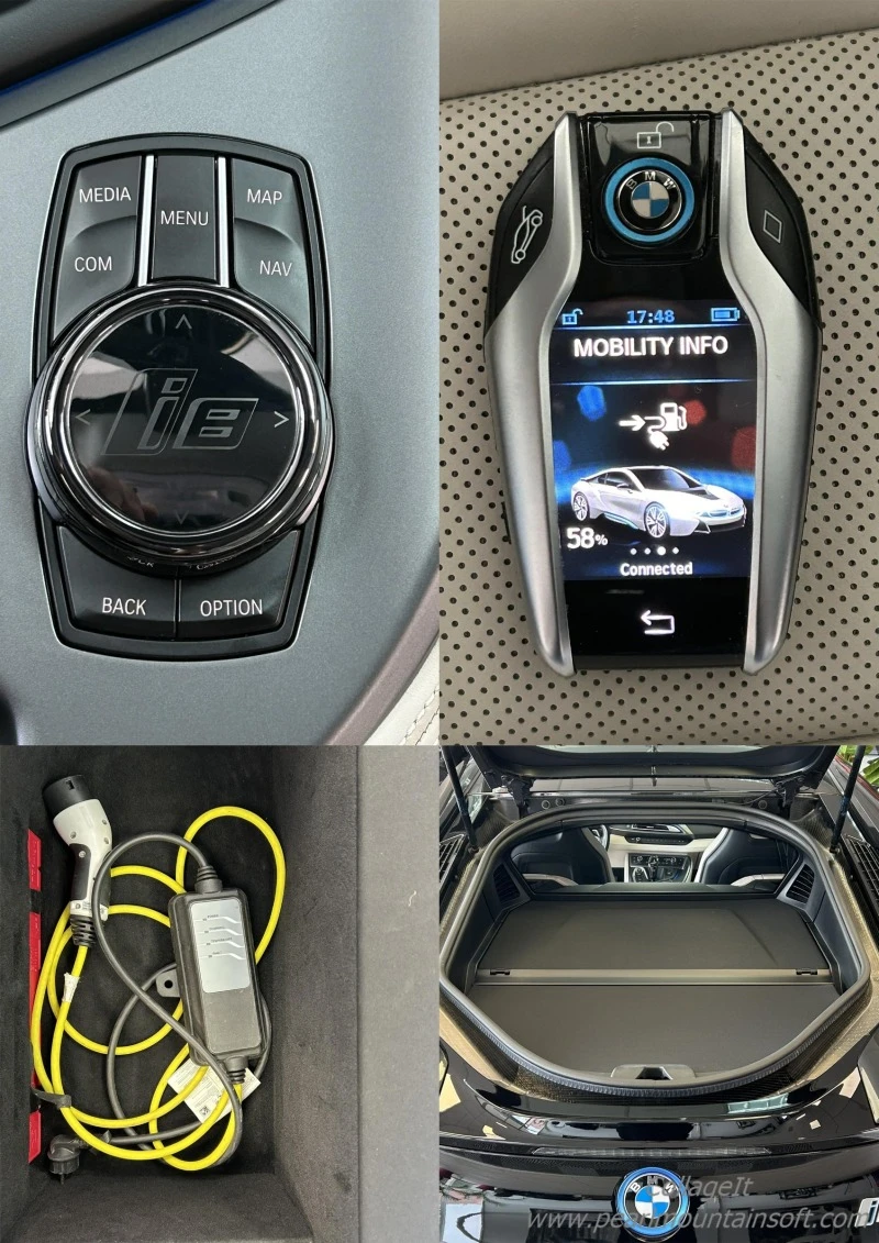 BMW i8 HYBRID X-DRIVE CARBON, снимка 16 - Автомобили и джипове - 46551189