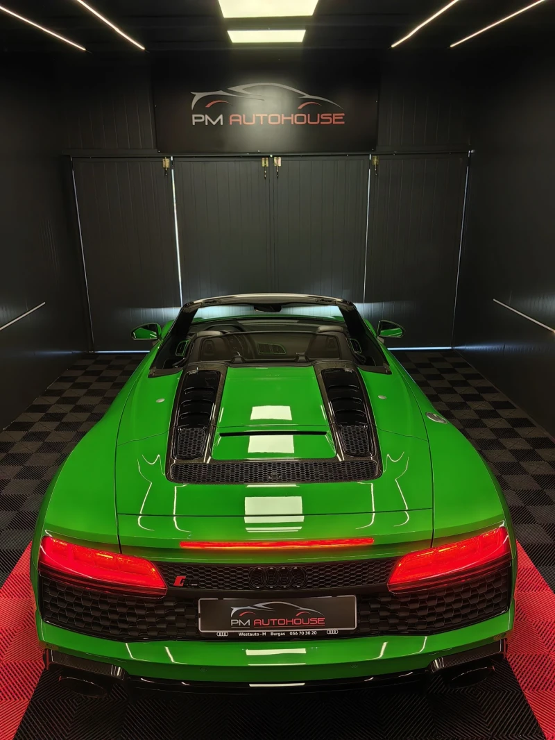 Audi R8  V10 SPYDER/CARBON/B&O/43300km, снимка 5 - Автомобили и джипове - 50978584