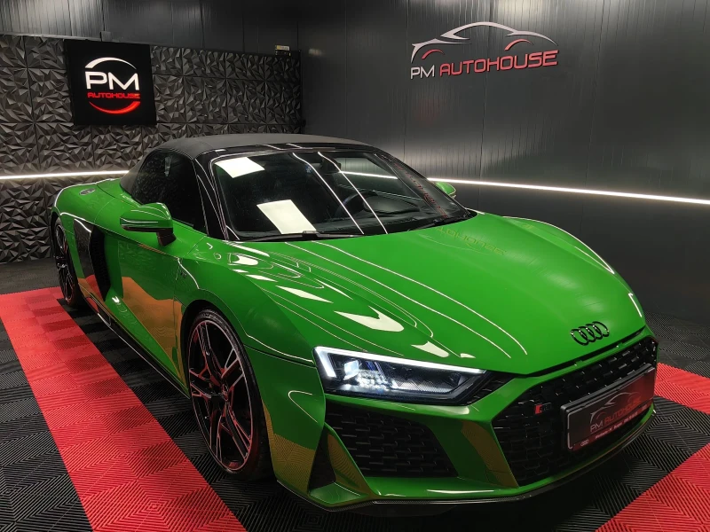 Audi R8  V10 SPYDER/CARBON/B&O/43300km, снимка 16 - Автомобили и джипове - 50978584