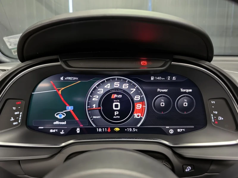 Audi R8  V10 SPYDER/CARBON/B&O/43300km, снимка 11 - Автомобили и джипове - 50978584