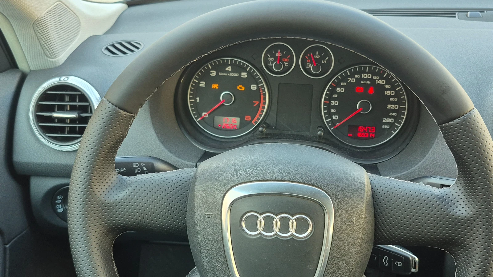 Audi A3 1.6i FACELIFT 165000км ОТЛИЧНА | Mobile.bg — изображение 14