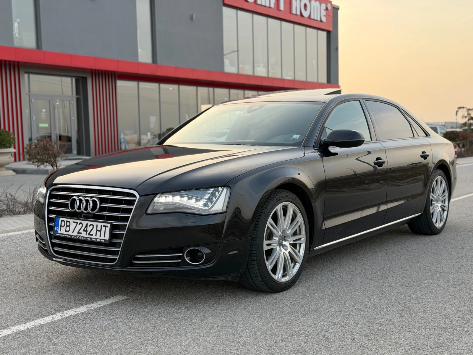 Audi A8 LONG, снимка 6 - Автомобили и джипове - 53713301