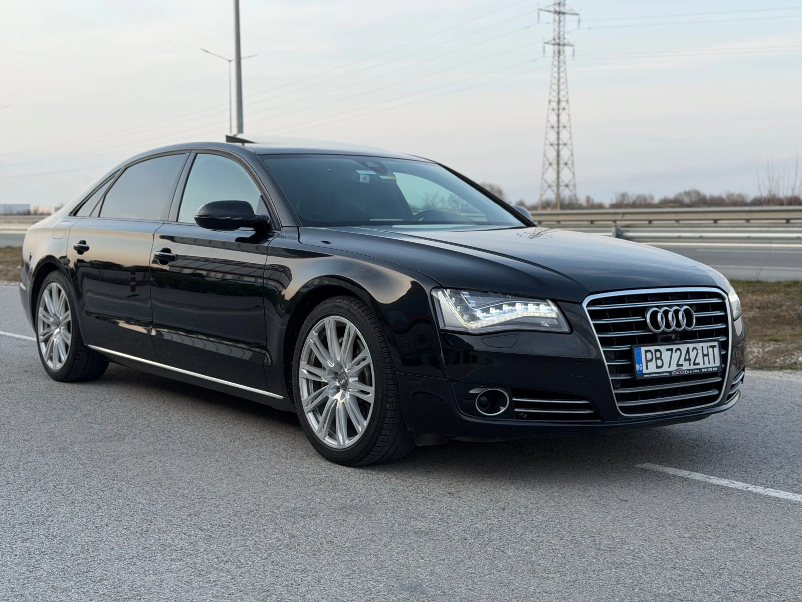 Audi A8 LONG, снимка 7 - Автомобили и джипове - 53713301