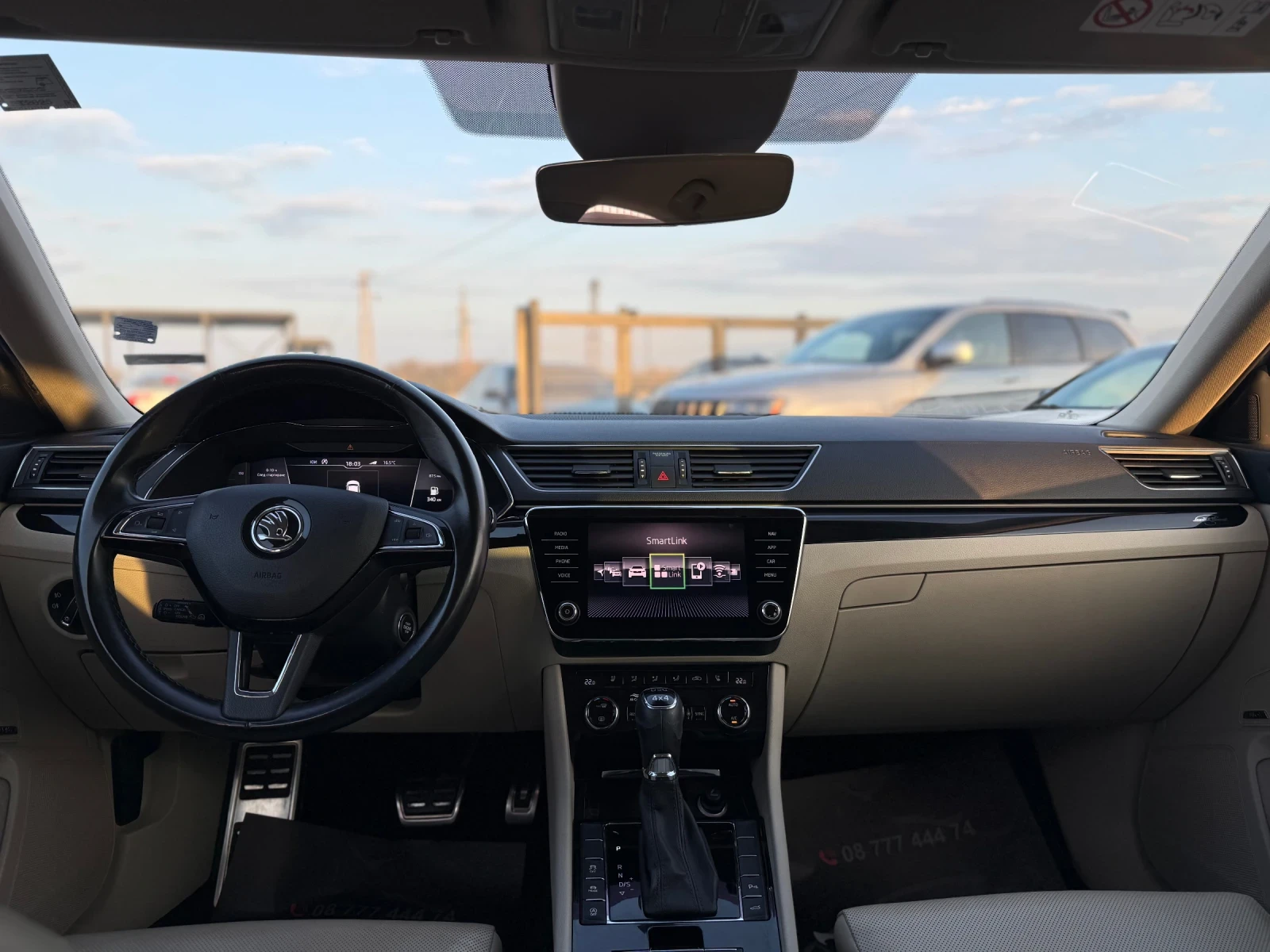 Skoda Superb 2.0D* 2020г* 4X4* LAURIN KLEMENT* 122.000KM* Серви, снимка 9 - Автомобили и джипове - 53978736