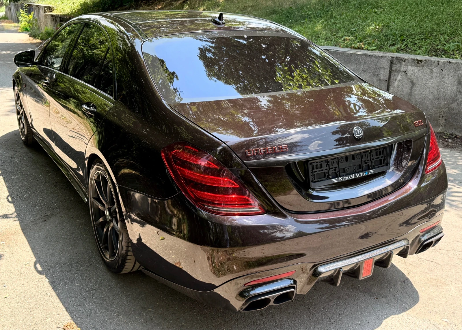 Mercedes-Benz S 63 AMG BRABUS 800 Carbon Burmaster 4d 3xTv , снимка 10 - Автомобили и джипове - 55353729
