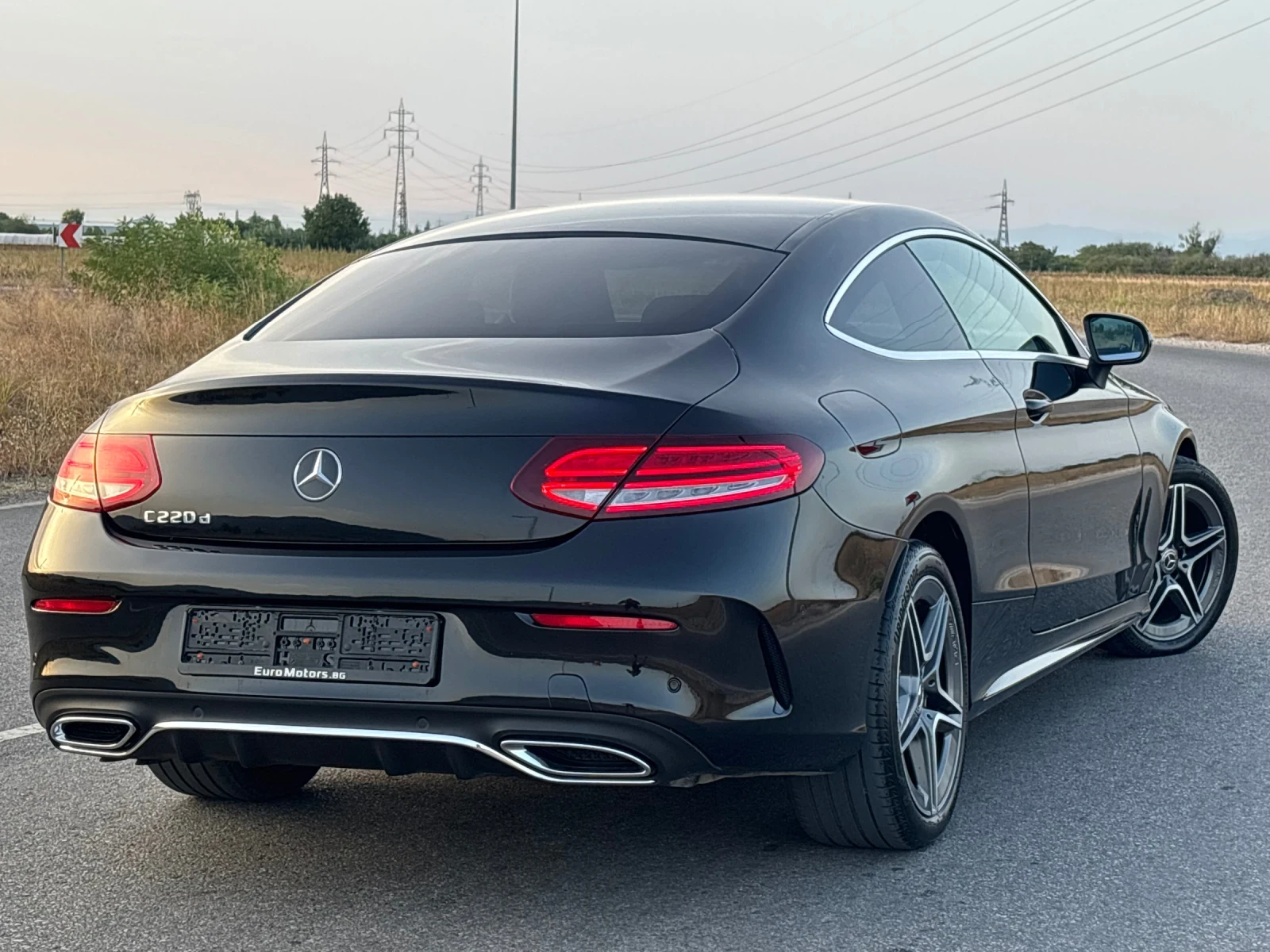 Mercedes-Benz C 220 COUPE, AMG LINE, DISSTR, CAMERA, FULL SERVICE, снимка 6 - Автомобили и джипове - 55906176