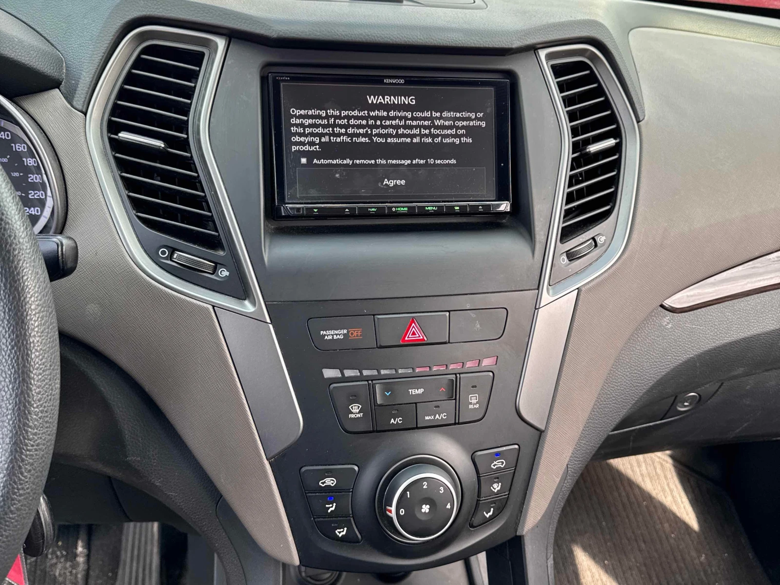 Hyundai Santa fe 2.4L AWD* CARFAX* АВТОКРЕДИТ БЕЗ ПЪРВОНАЧАЛНА ВНОС, снимка 9 - Автомобили и джипове - 55960392