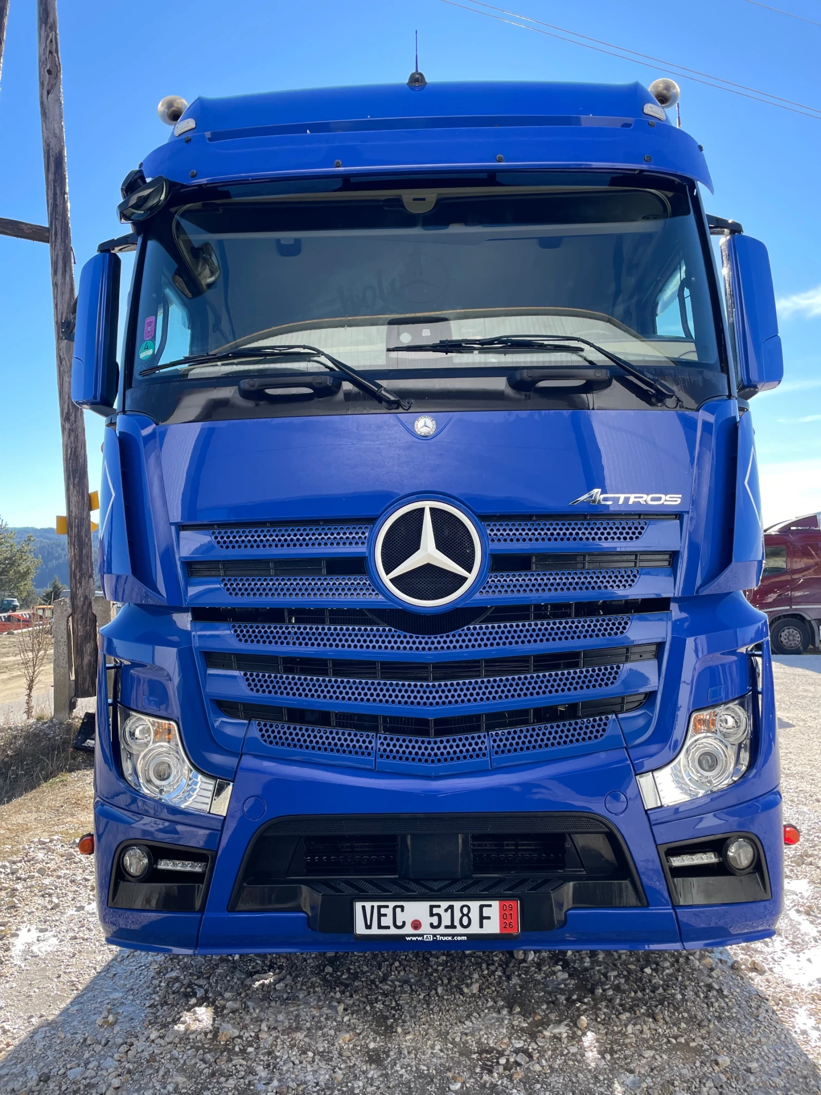 Mercedes-Benz Actros От Германия. Много запазен. Уникален, снимка 1