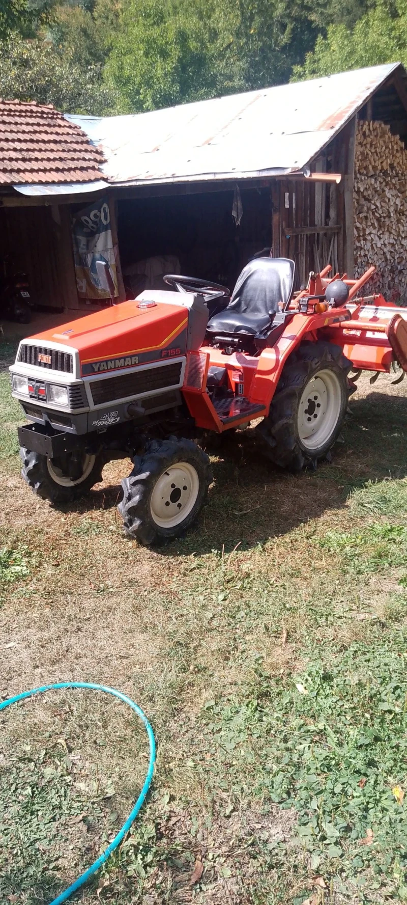 Трактор Yanmar F155, снимка 3 - Селскостопанска техника - 52113582