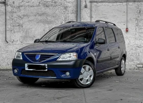 Dacia Logan 1.6 Бензин с климатик сервизна история, снимка 1