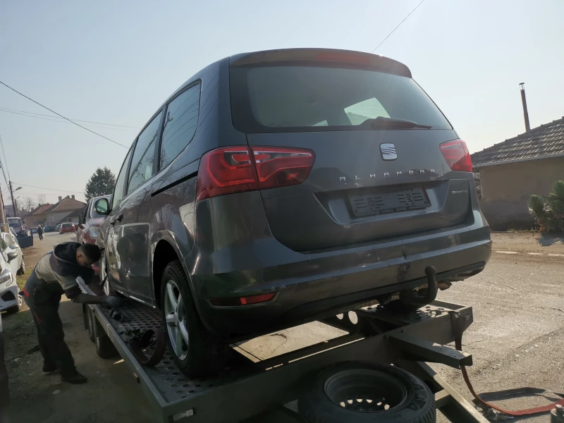 Seat Alhambra 2.0tdi, снимка 1 - Автомобили и джипове - 48906847