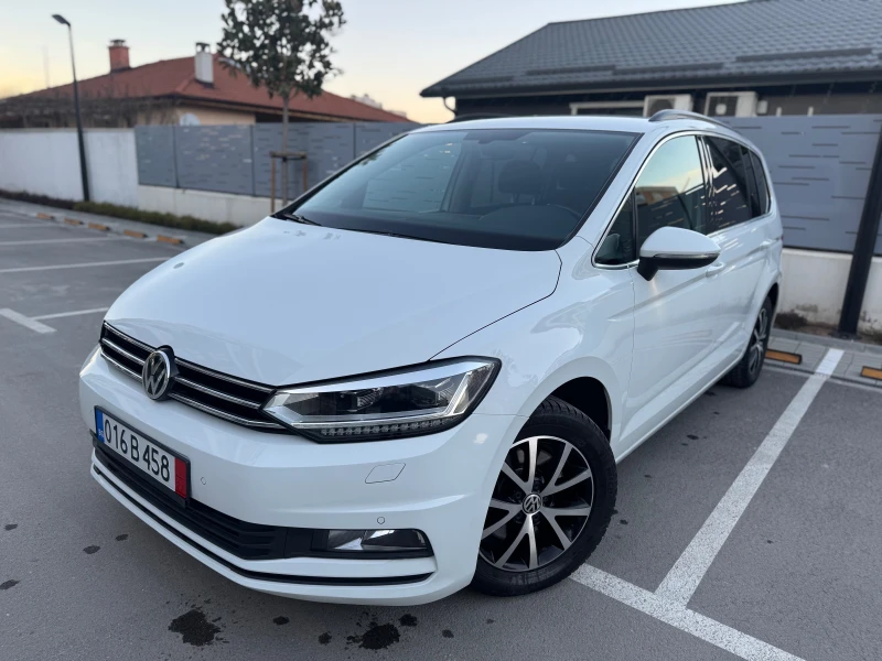 VW Touran 1.4I SWISS LED AUTOMATIC NAVI DISTRONIC FULL, снимка 1 - Автомобили и джипове - 49416216