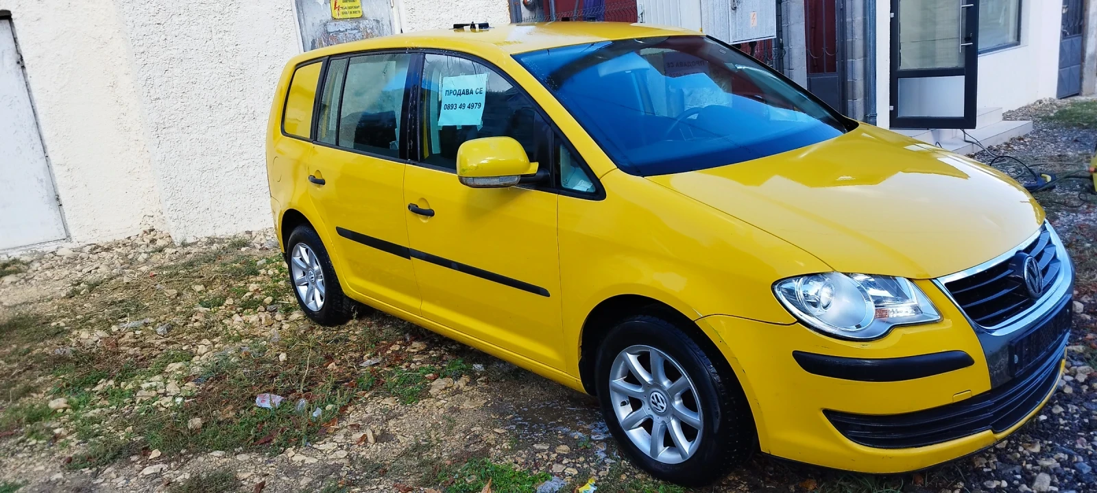 VW Touran 1, 9TDI, * Товарен 1+ 1 места* 105 К.С-6 Скорости. - изображение 4