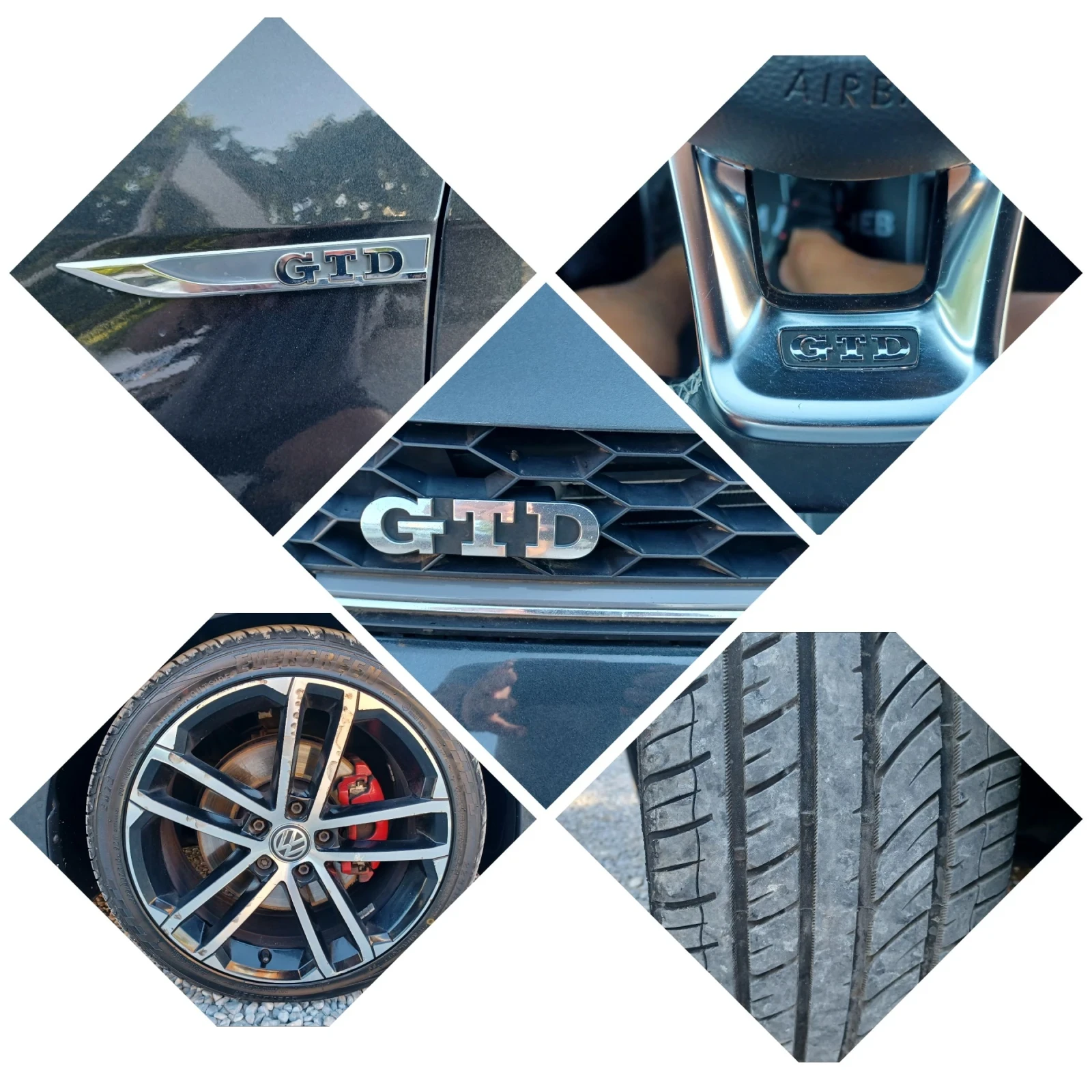 VW Golf 2.0-184 GTD! AVTOMAT! NAVIGATION!DISTRONIC!F-1 NA  | Mobile.bg — изображение 17