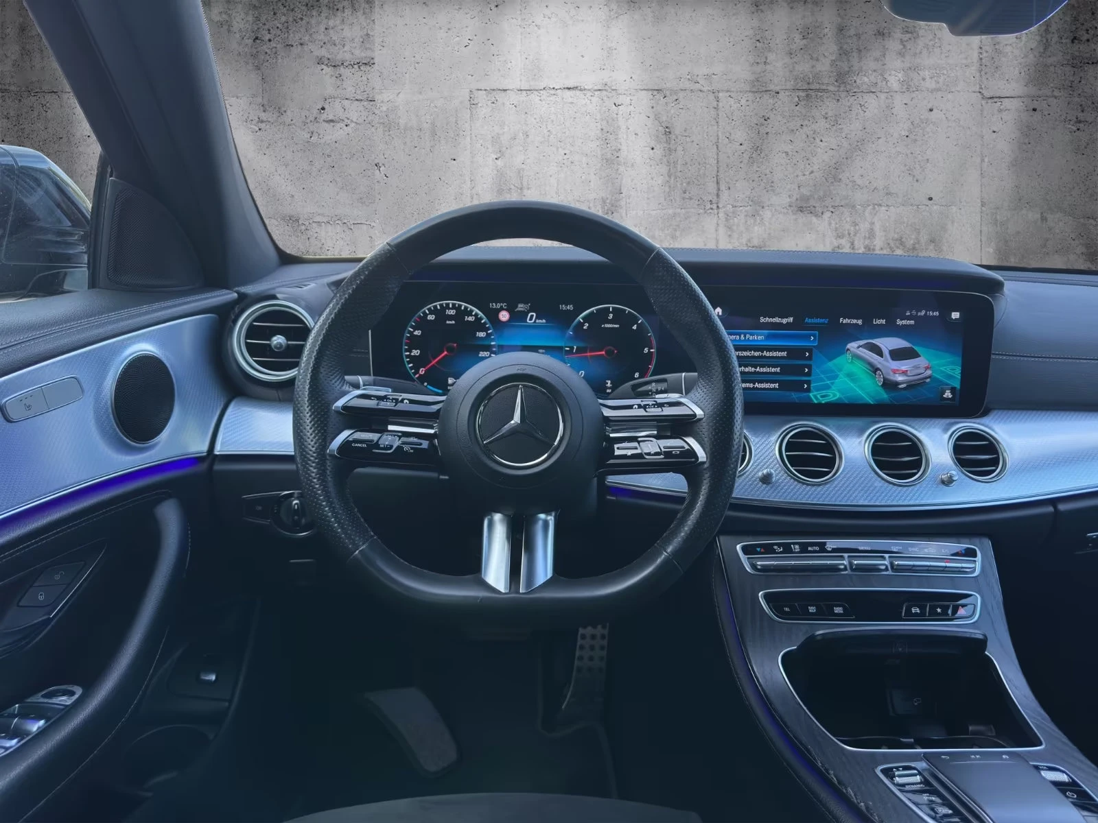 Mercedes-Benz E 220 d/AMG/194HP/HUD/360/NAVI/LED/KLESS/DIGI/ACC/924g, снимка 10 - Автомобили и джипове - 53829087