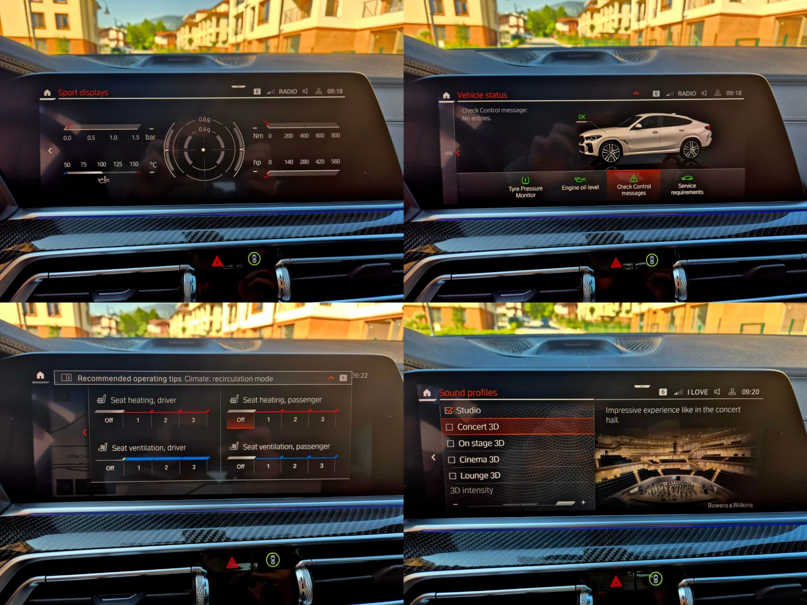 BMW X6 * M50I* BOWERS&WILKINS* LASER* CARBON*  | Mobile.bg   15