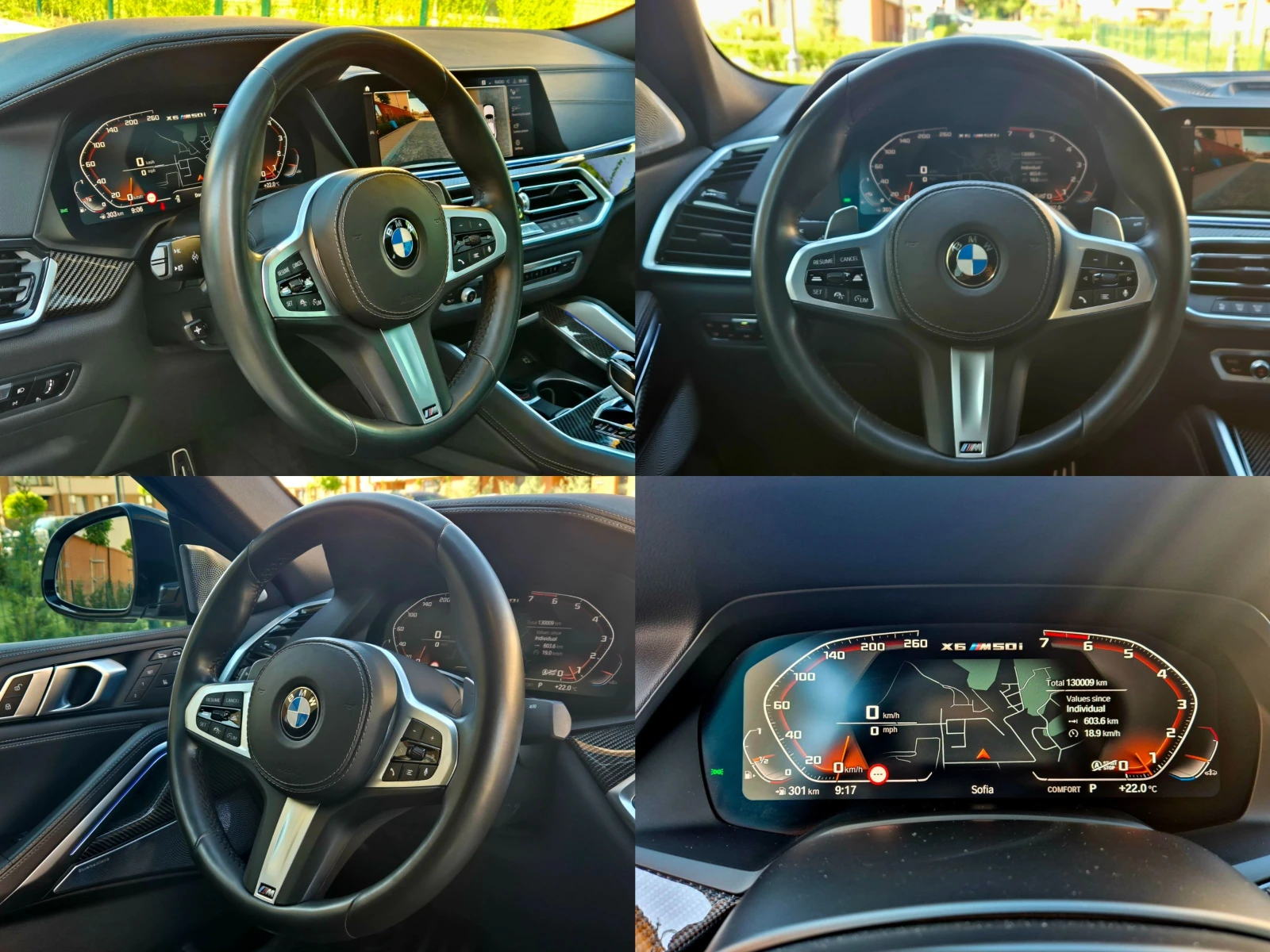 BMW X6 * M50I* BOWERS&WILKINS* LASER* CARBON*  | Mobile.bg   12