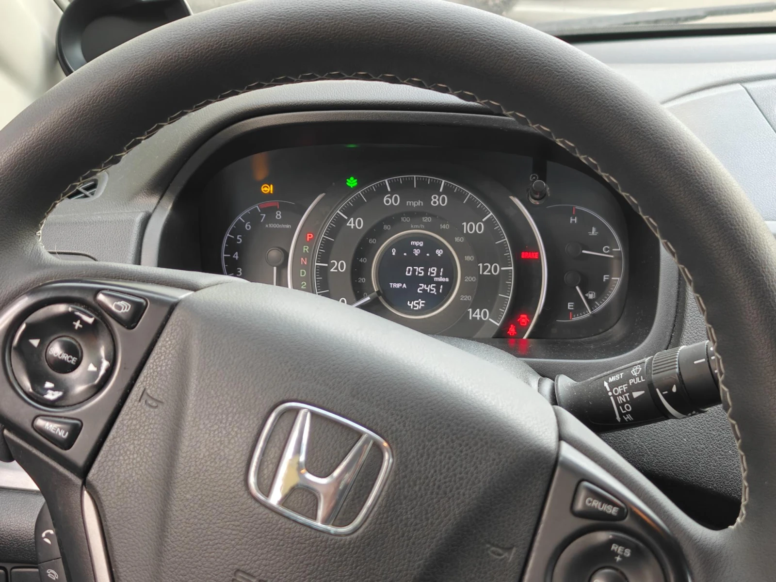 Honda Cr-v 2.4 AWD 185 к.с. (Промо цена) - изображение 9