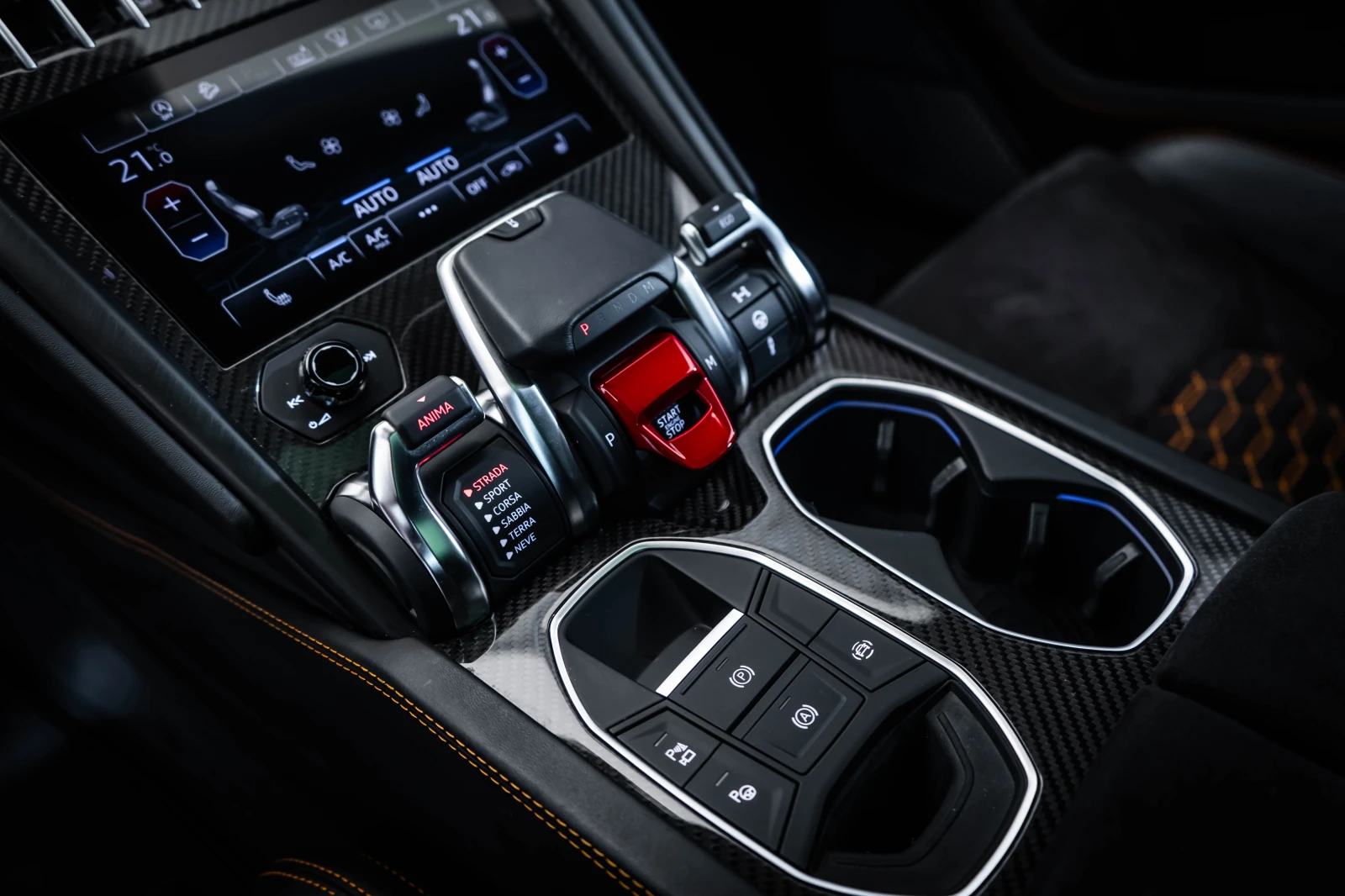 Lamborghini Urus Arancio Borealis* B&O* 360, снимка 9 - Автомобили и джипове - 54737799