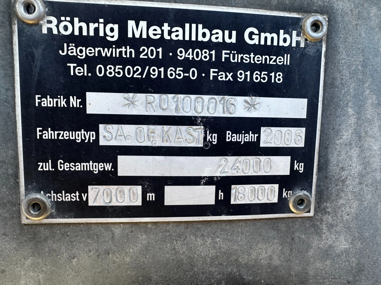 Полуремарке Schwarzmuller 2-Achs-Jumbo, снимка 15 - Ремаркета - 53770092