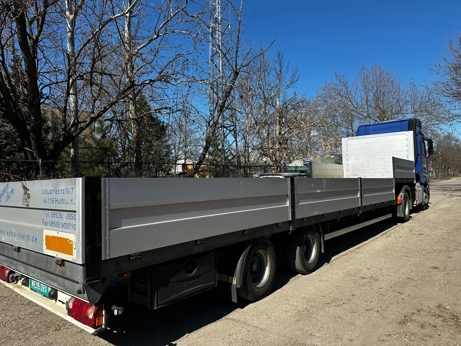 Полуремарке Schwarzmuller 2-Achs-Jumbo, снимка 5 - Ремаркета - 53770092