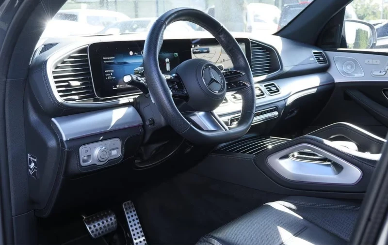 Mercedes-Benz GLE 450 4MATIC/381HP/AMG/PANO/360/BURM/NIGHT/NAVI/HUD/416g, снимка 7 - Автомобили и джипове - 51975898