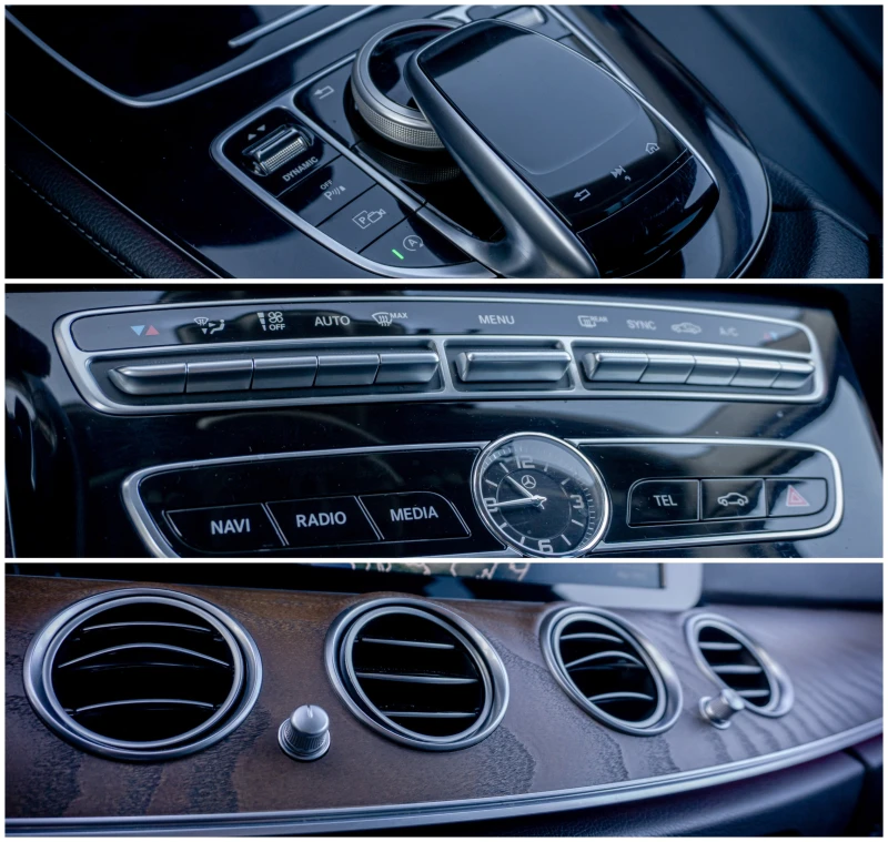 Mercedes-Benz E 220 4Matic-EXCLUSIVE-9GTRONIC-ТОП-ГАРАНЦИЯ, снимка 15 - Автомобили и джипове - 52811066