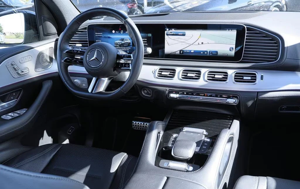 Mercedes-Benz GLE 450 4MATIC/381HP/AMG/PANO/360/BURM/NIGHT/NAVI/HUD/416g - изображение 9