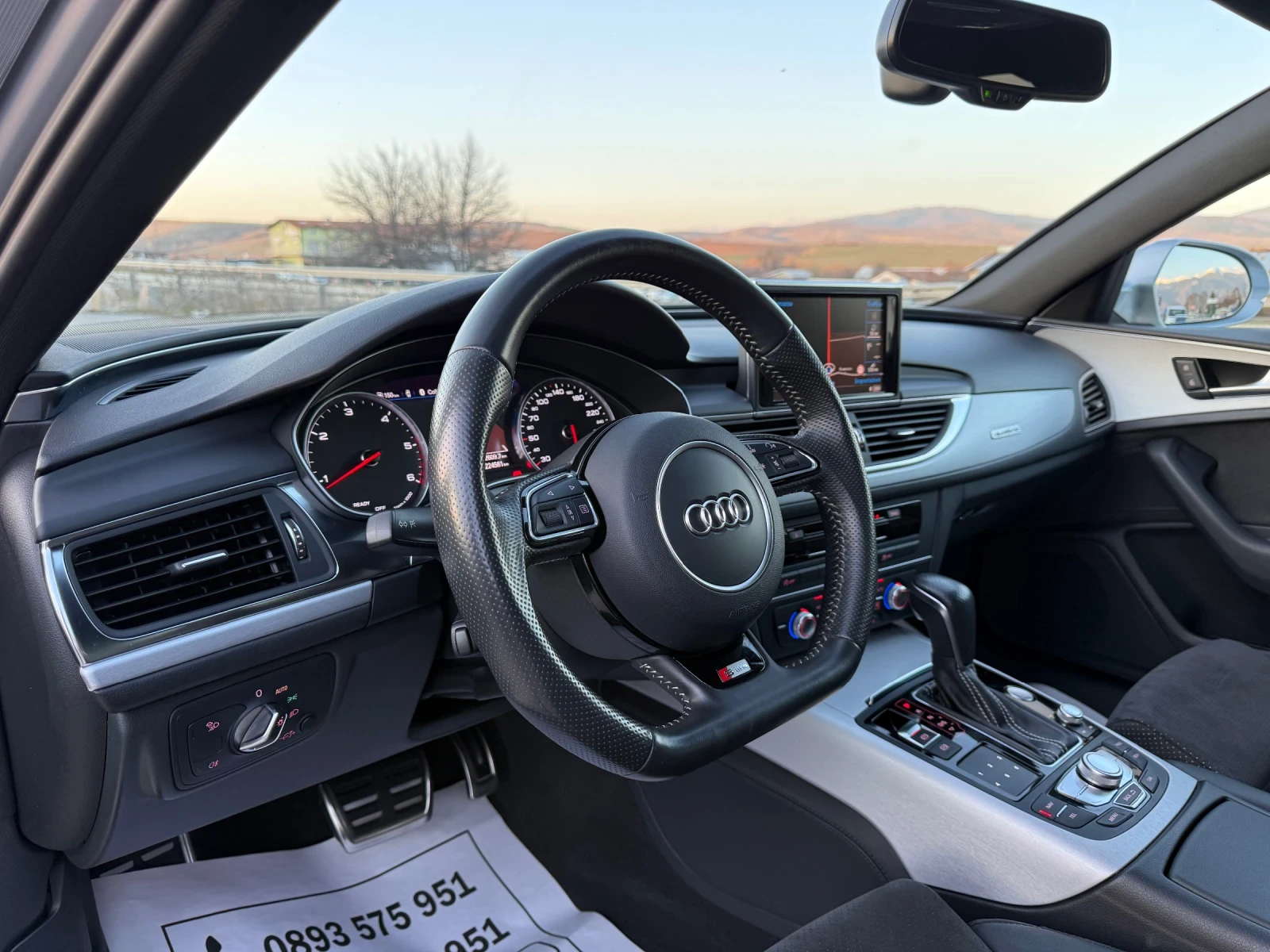 Audi A6 2.0-TDI-quattro-190k.s-MATRIX-S-line+ + + KAMERA-F, снимка 7 - Автомобили и джипове - 53844137