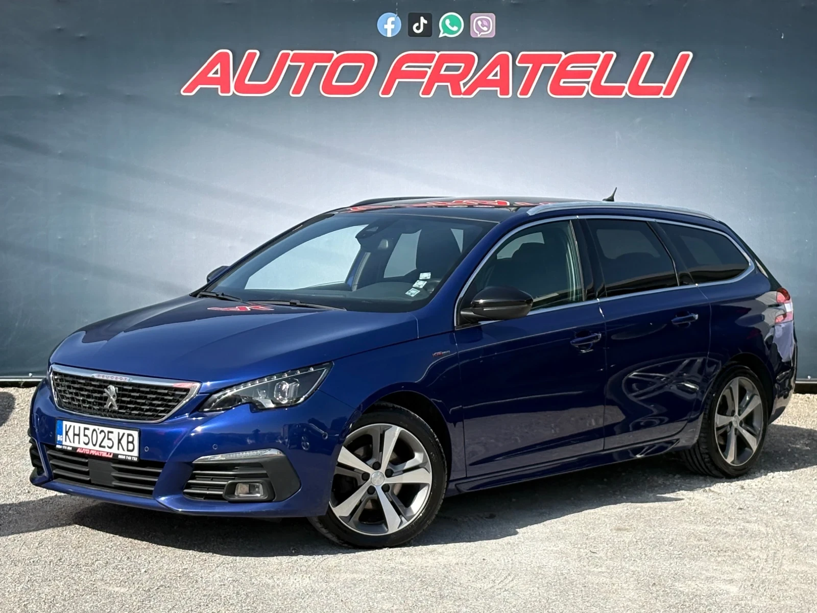 Peugeot 308 1.5HDI* GT-LINE* ЛИЗИНГ БЕЗ ДОКАЗАН ДОХОД* БАРТЕР*, снимка 3 - Автомобили и джипове - 54510234