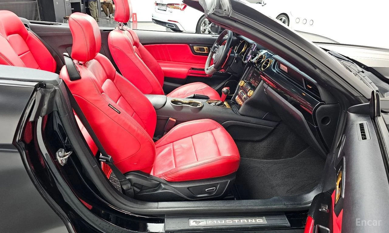 Ford Mustang GT* 5.0* V8* ПОДГРЕВ* ОБДУХВАНЕ* КАМЕРА* КЕЙЛЕС* , снимка 12 - Автомобили и джипове - 55308885