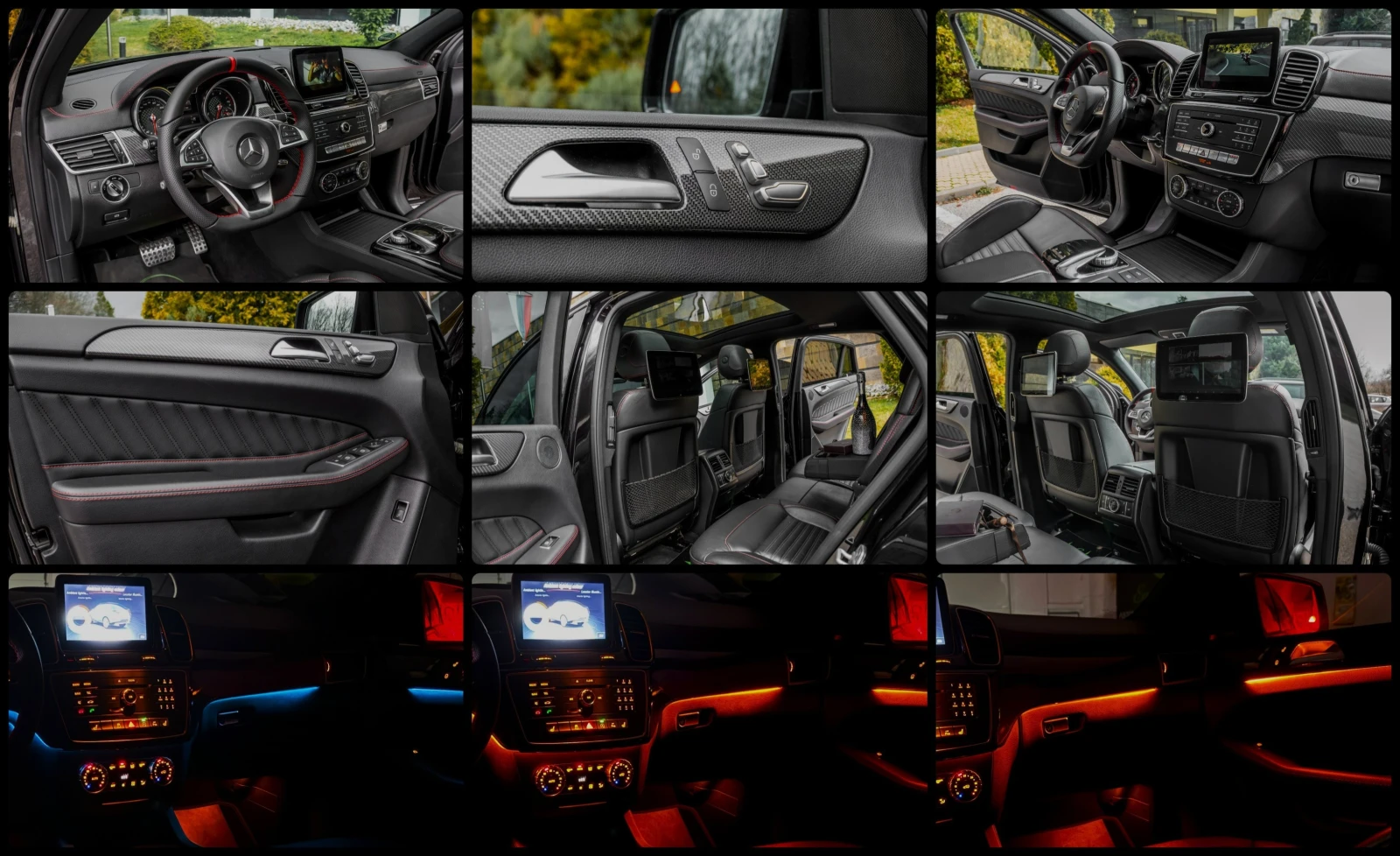 Mercedes-Benz GLE 43 AMG * BLACK SERIES* 3XTV* PANORAMA* RED CUT* FULL | Mobile.bg � ����������� 17