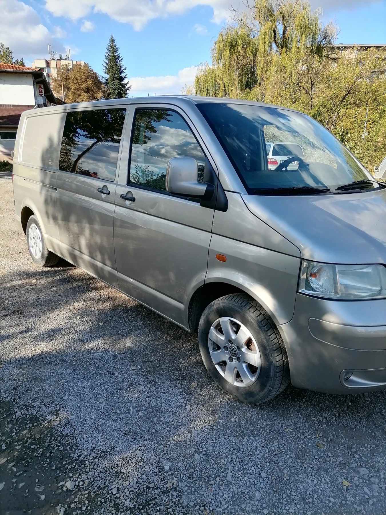 VW T5 2.5 TDI Dubbl kabin D?lga baza, снимка 13 - Бусове и автобуси - 54085803