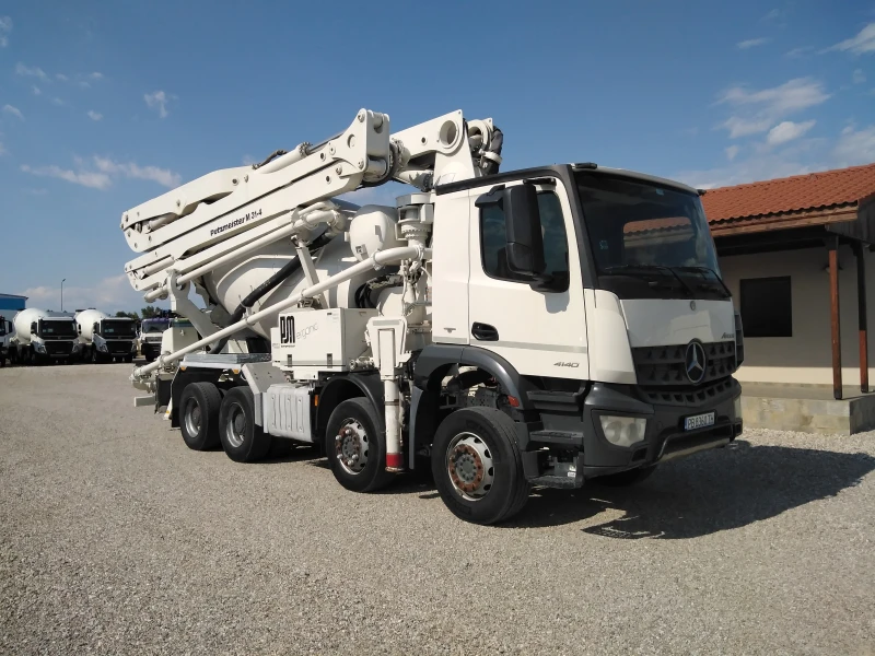 Бетон помпа Mercedes-Benz AROCS 4140 PUTZMEISTER TMM 31-4, снимка 1 - Индустриална техника - 47182870