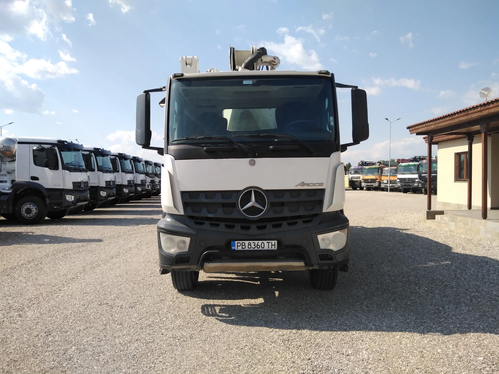 Бетон помпа Mercedes-Benz AROCS 4140 PUTZMEISTER TMM 31-4 - изображение 2