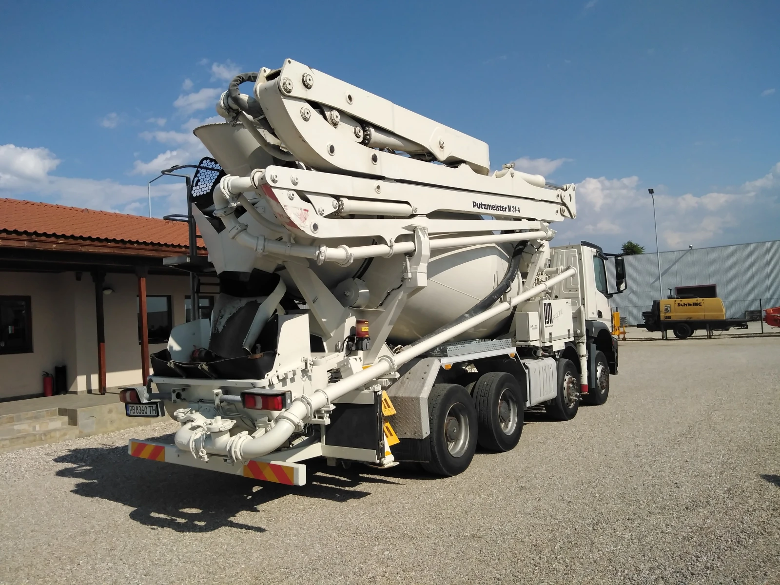 Бетон помпа Mercedes-Benz AROCS 4140 PUTZMEISTER TMM 31-4 - изображение 7