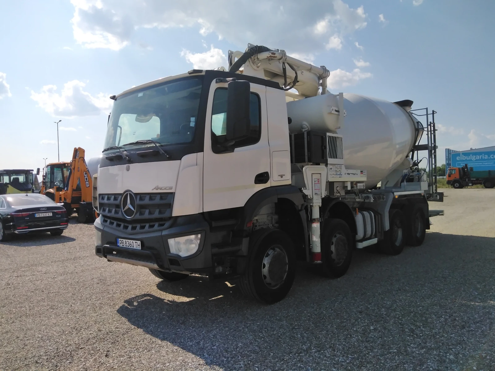 Бетон помпа Mercedes-Benz AROCS 4140 PUTZMEISTER TMM 31-4 - изображение 3