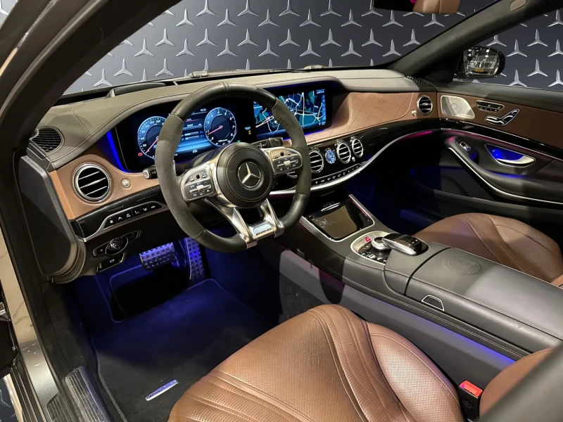 Mercedes-Benz S 63 AMG ОЧАКВАН ВНОС Mercedes S63 AMG* 4M* 3xTV* BURM, снимка 10 - Автомобили и джипове - 51008476