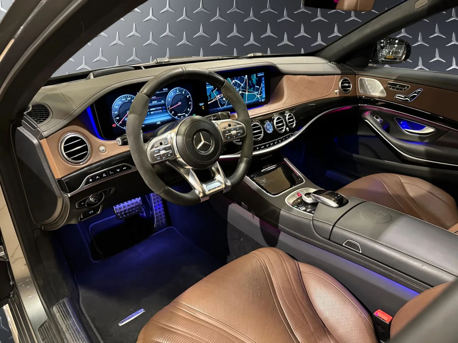 Mercedes-Benz S 63 AMG ОЧАКВАН ВНОС Mercedes S63 AMG* 4M* 3xTV* BURM - изображение 10