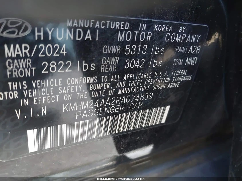 Hyundai Ioniq 6 SE RWD, снимка 9 - Автомобили и джипове - 54315639