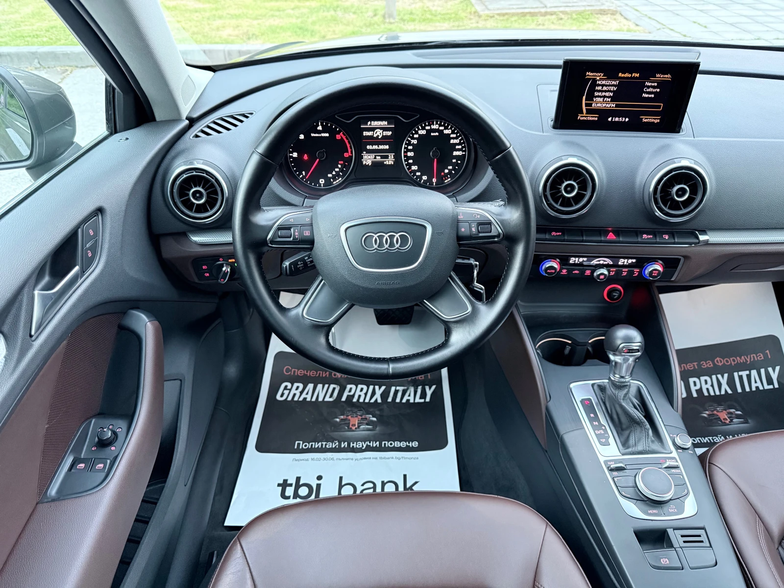 Audi A3 2.0TDI-150k.c.Автоматик* Кожа* LED* Лизинг* , снимка 10 - Автомобили и джипове - 54462312