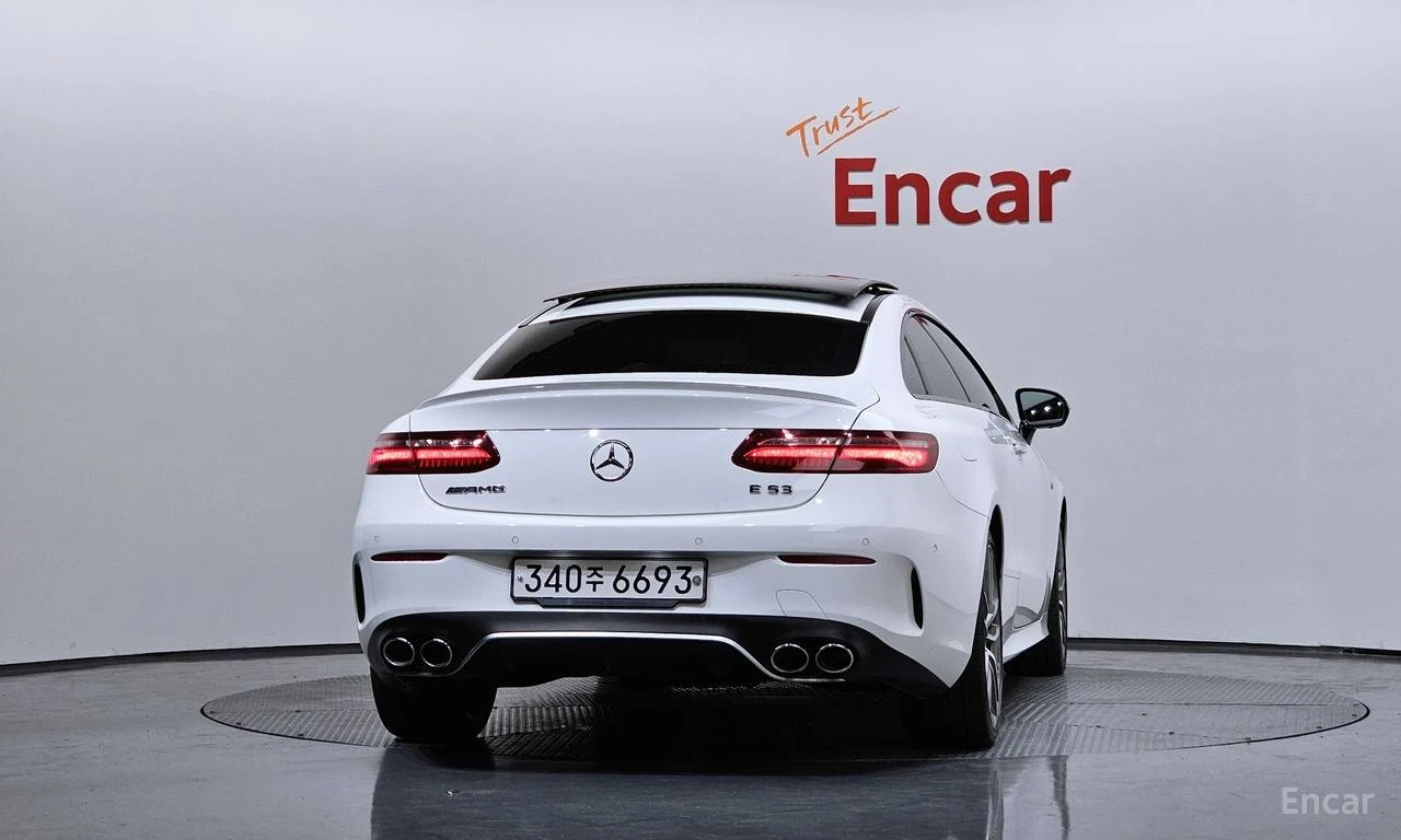 Mercedes-Benz E 53 AMG COUPE* 4MATIC+ * BURMESTER* ОБДУХВАНЕ* ДИСТРОНИК* , снимка 4 - Автомобили и джипове - 55485827