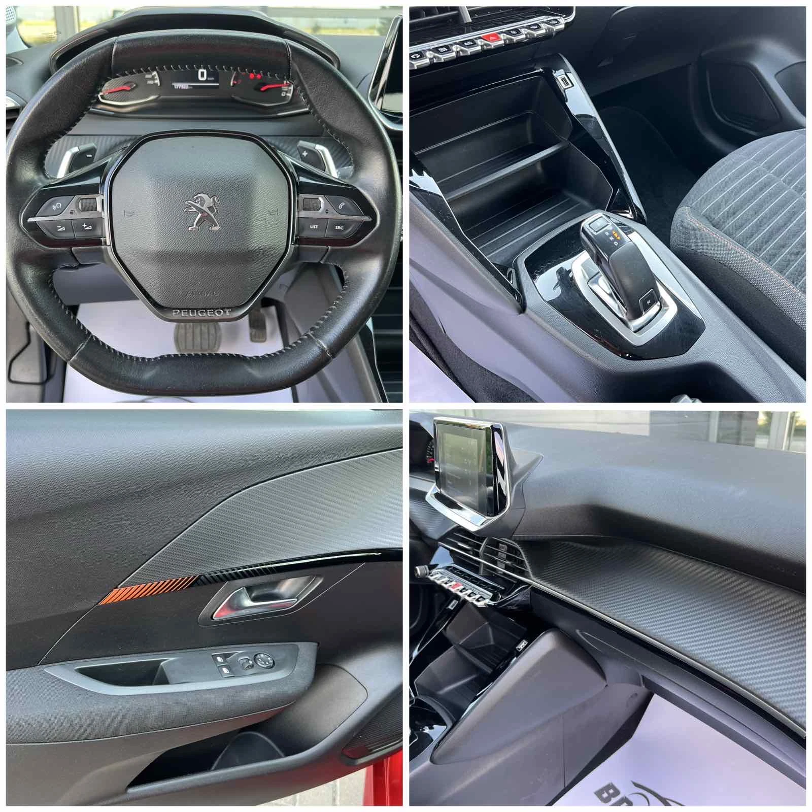 Peugeot 208 * Rouge Elixir Pack * 100k.c. EAT8 * AUTOMATIC * , снимка 13 - Автомобили и джипове - 55565428