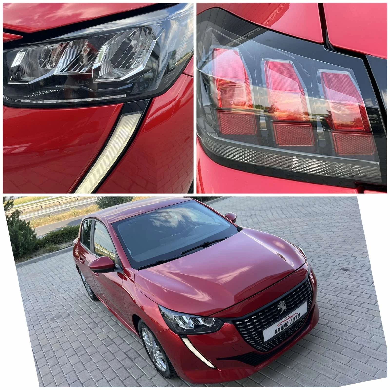 Peugeot 208 * Rouge Elixir Pack * 100k.c. EAT8 * AUTOMATIC * , снимка 14 - Автомобили и джипове - 55565428