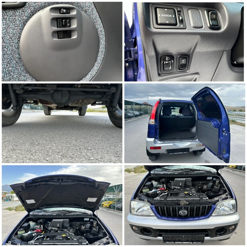 Daihatsu Terios 1.3i-4x4-154.000km-NEW-TOP-BEST-PERFEKT, снимка 17 - Автомобили и джипове - 47463702