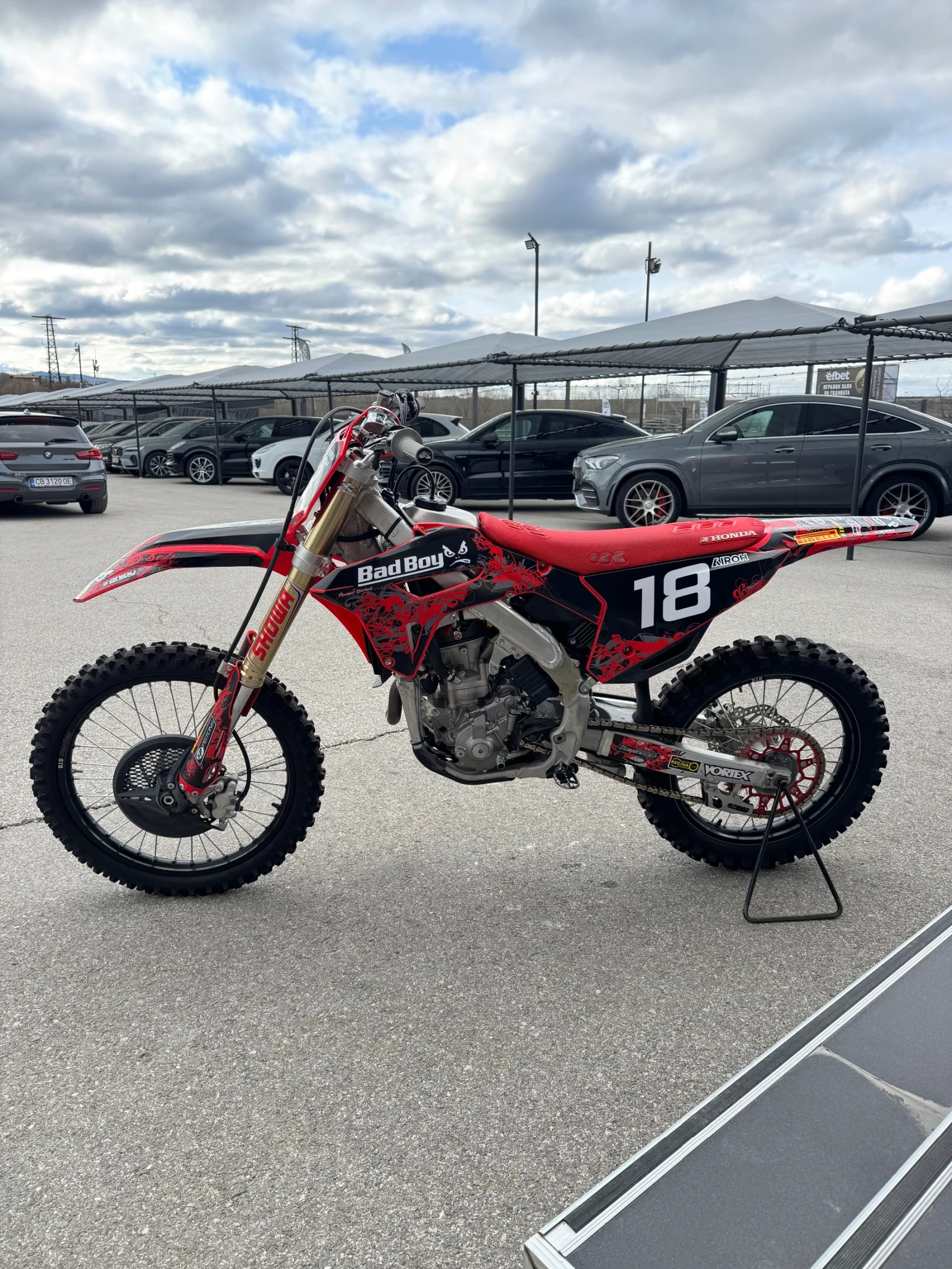 Honda Crf 250-TRACTION-ТОП СЪСТОЯНИЕ, снимка 4 - Мотоциклети и мототехника - 53939800