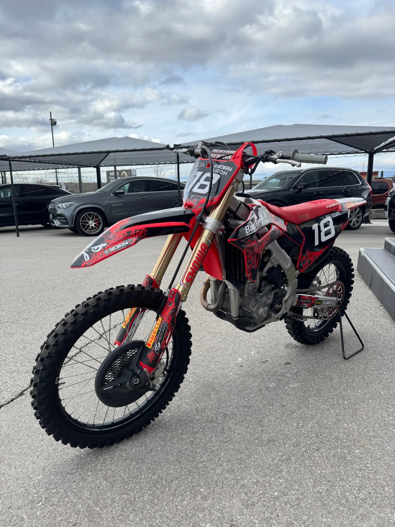 Honda Crf 250-TRACTION-ТОП СЪСТОЯНИЕ, снимка 5 - Мотоциклети и мототехника - 53939800